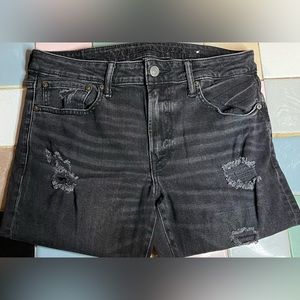 American Eagle - Distressed Stretch Skinny Jeans, 34x30